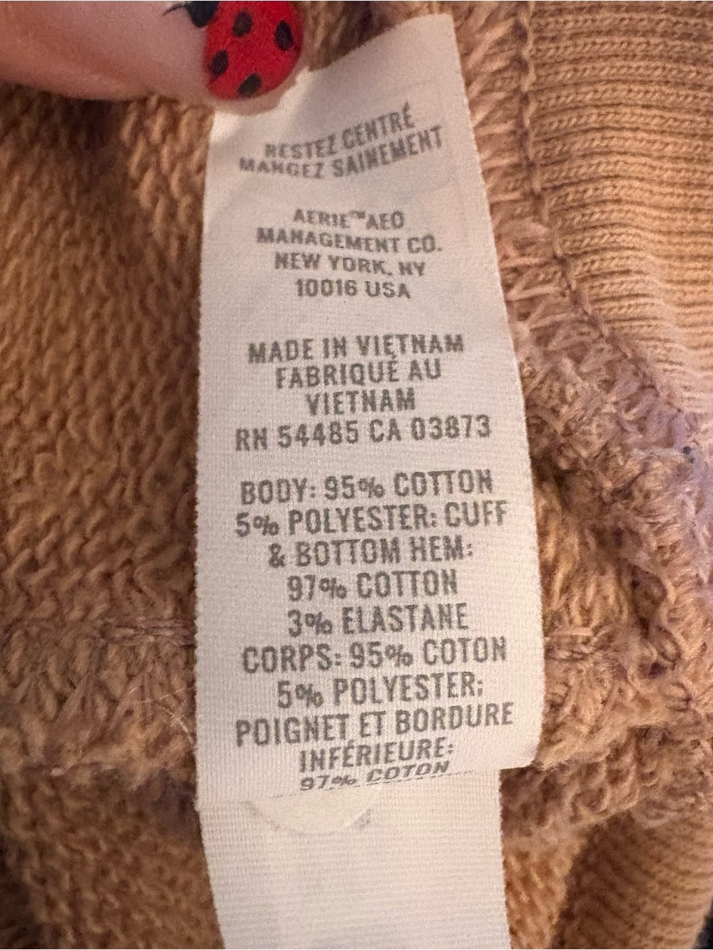 OFFLINE by Aerie Women's Cropped Oversized V-Neck Sweatshirt XL Athleisure Sport - Picture 7 of 11